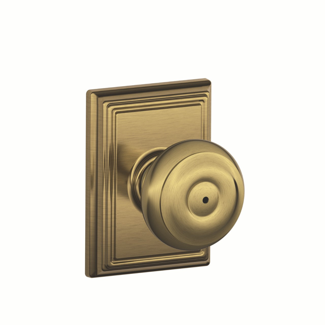 Schlage Georgian Knob with Addison Rosette