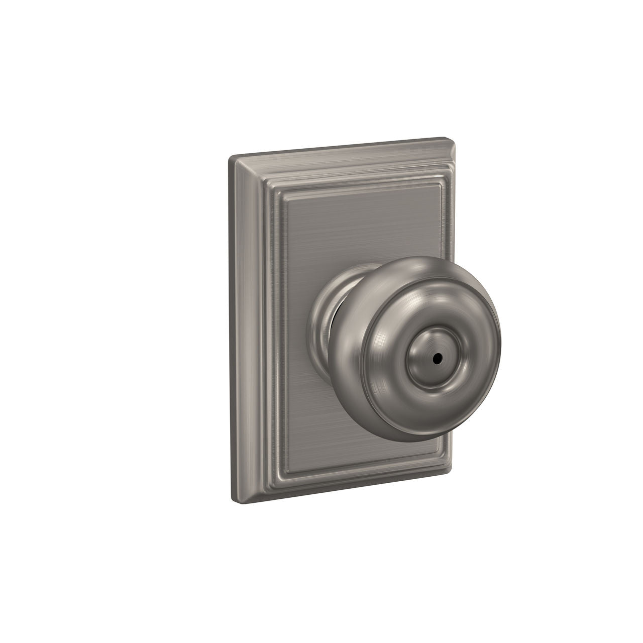 Schlage Georgian Knob with Addison Rosette