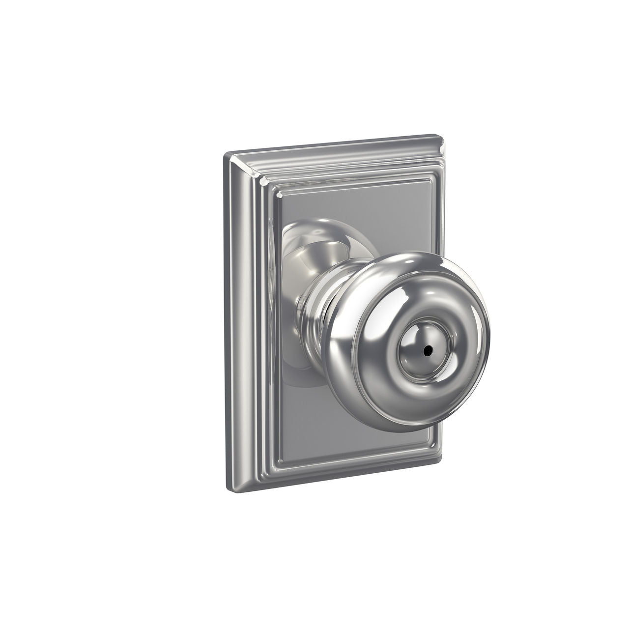 Schlage Georgian Knob with Addison Rosette