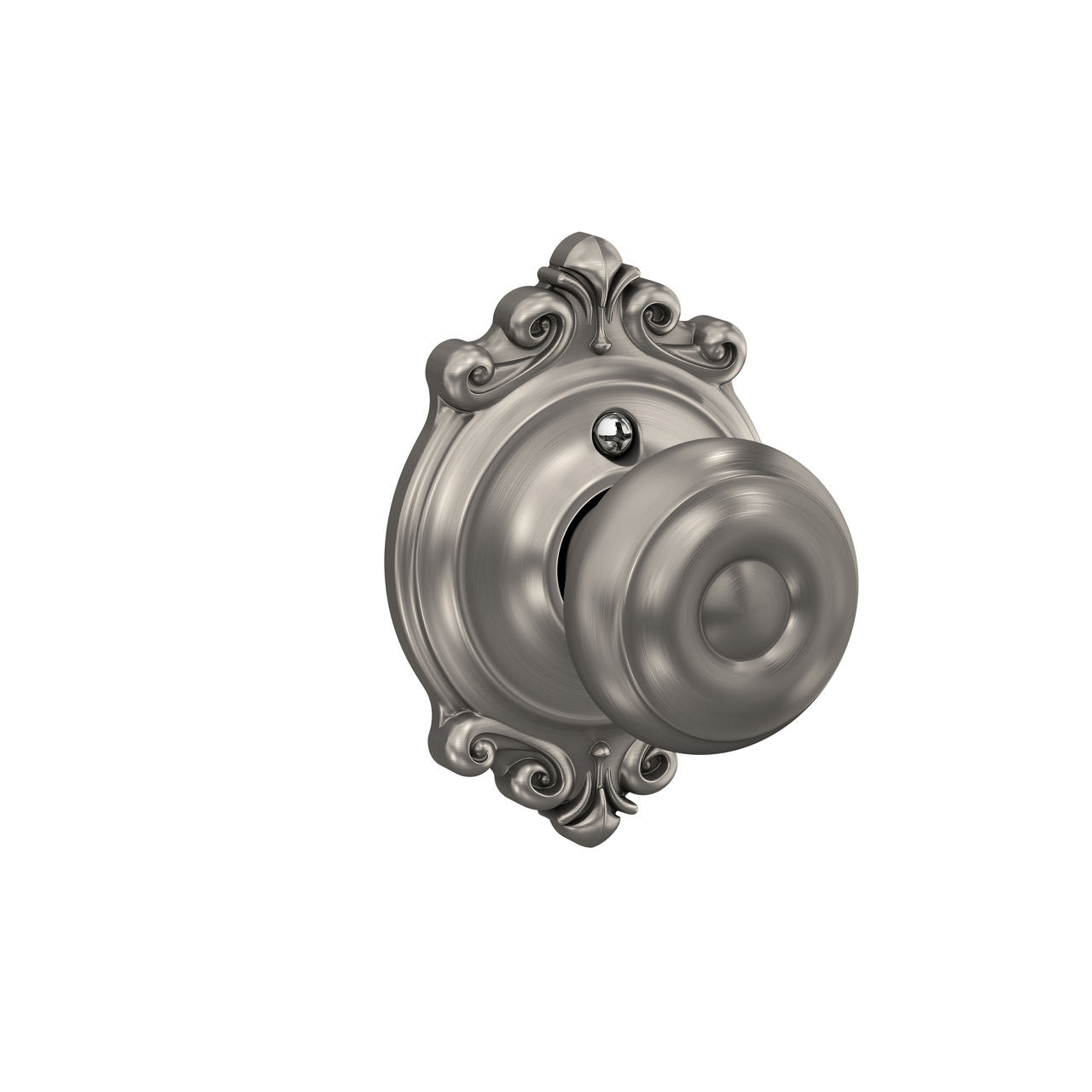 Schlage Georgian Knob with Brookshire Rosette