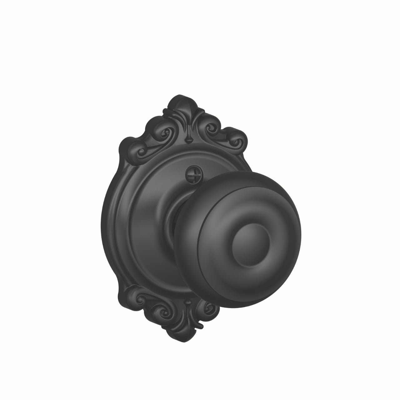 Schlage Georgian Knob with Brookshire Rosette