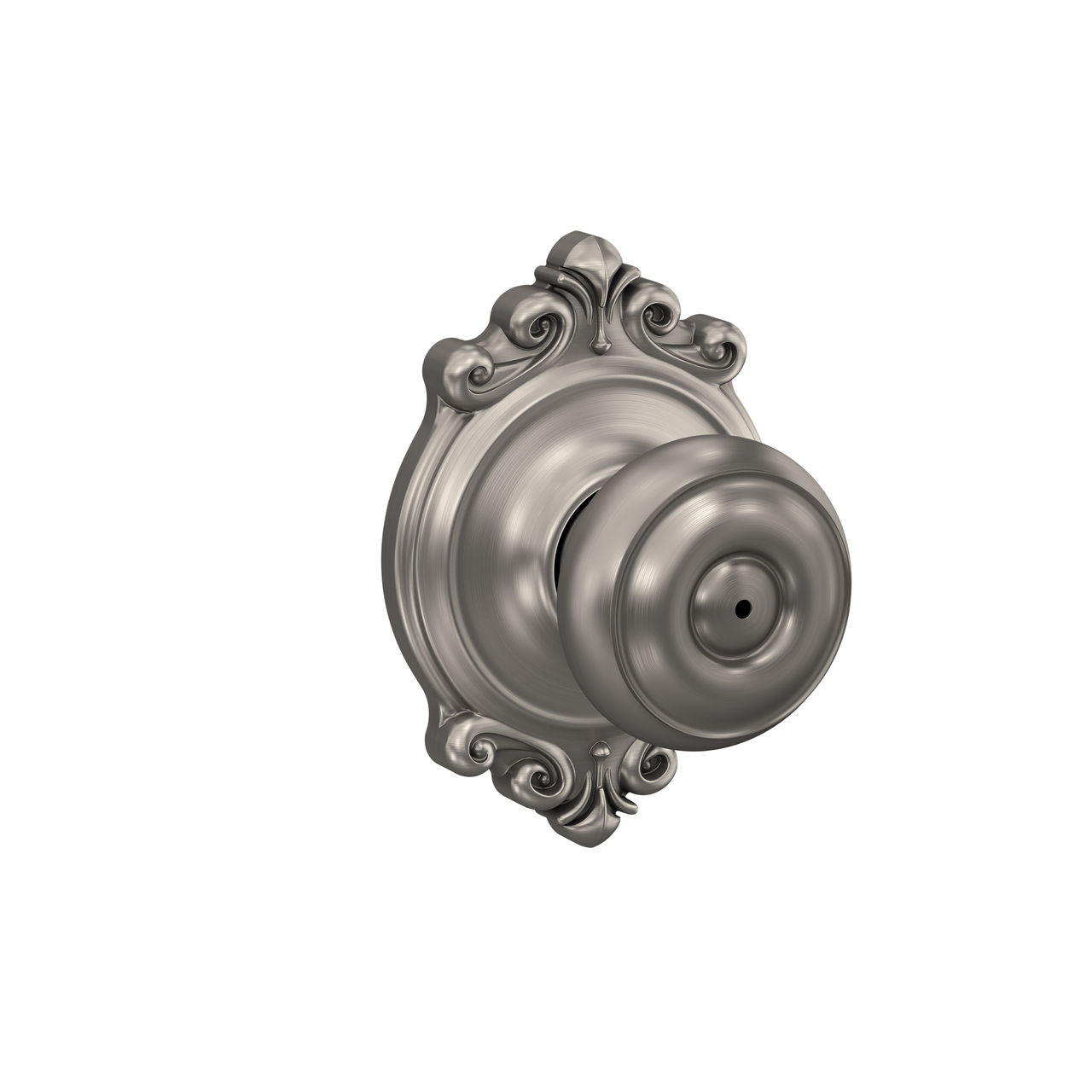Schlage Georgian Knob with Brookshire Rosette