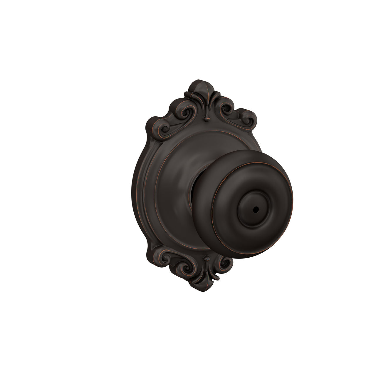 Schlage Georgian Knob with Brookshire Rosette