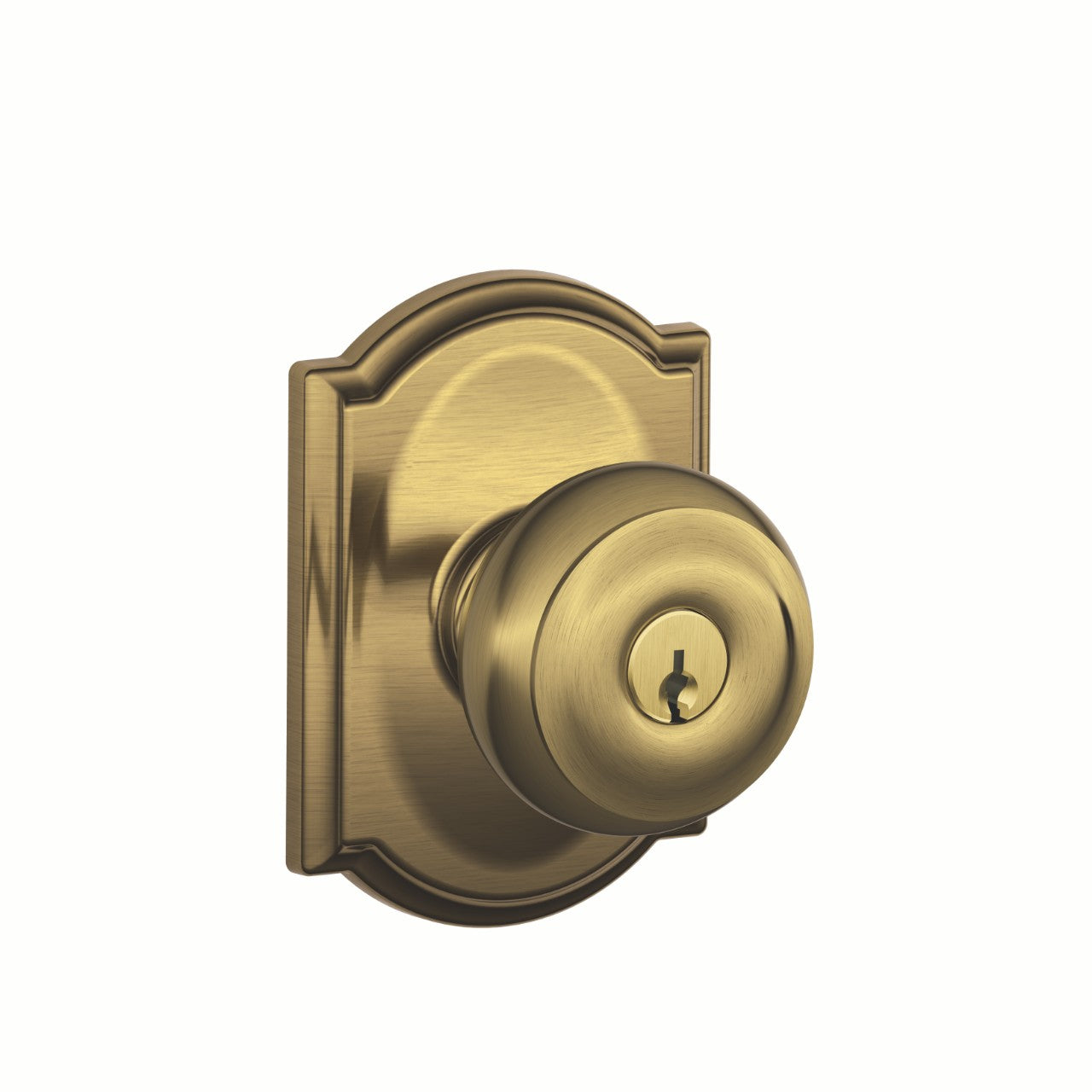 Schlage Georgian Knob with Camelot Rosette