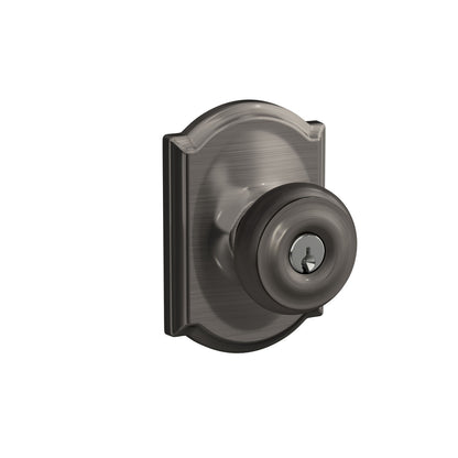 Schlage Georgian Knob with Camelot Rosette
