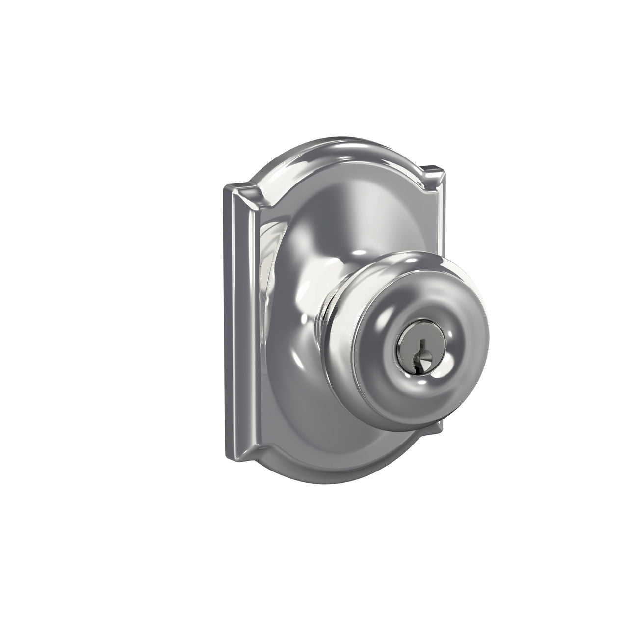 Schlage Georgian Knob with Camelot Rosette