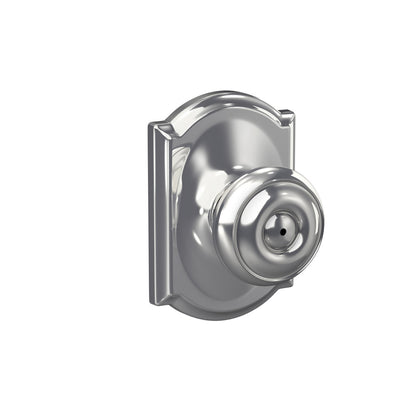 Schlage Georgian Knob with Camelot Rosette