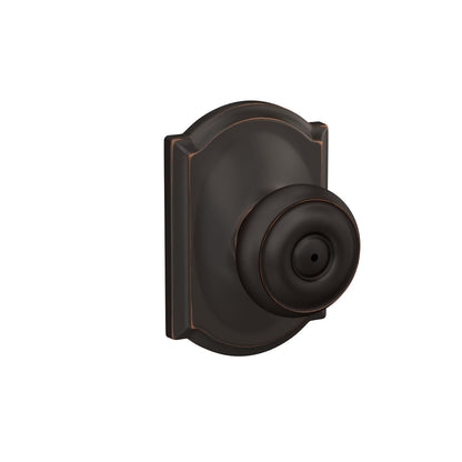 Schlage Georgian Knob with Camelot Rosette