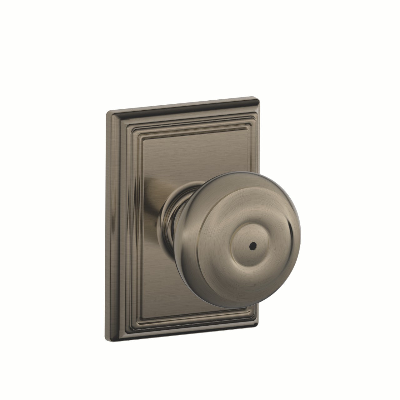 Schlage Georgian Knob with Addison Rosette