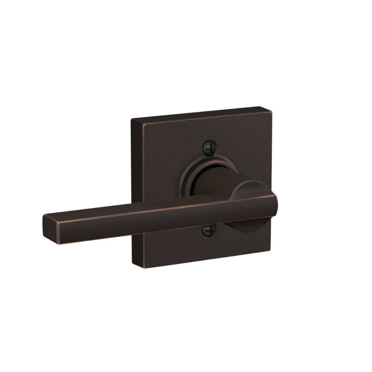 Schlage Custom Latitude Lever with Collins Rosette