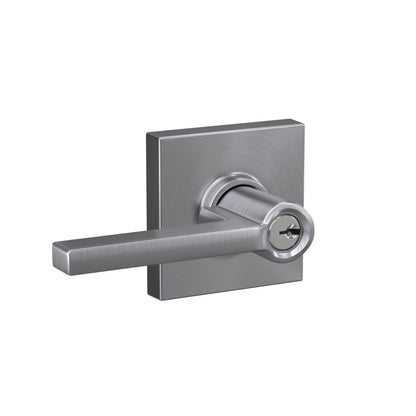 Schlage Custom Latitude Lever with Collins Rosette
