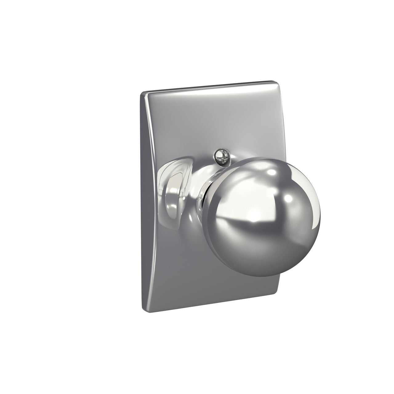 Schlage Orbit Knob with Century Rosette