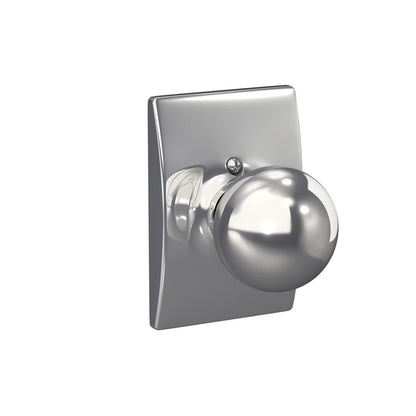Schlage Orbit Knob with Century Rosette