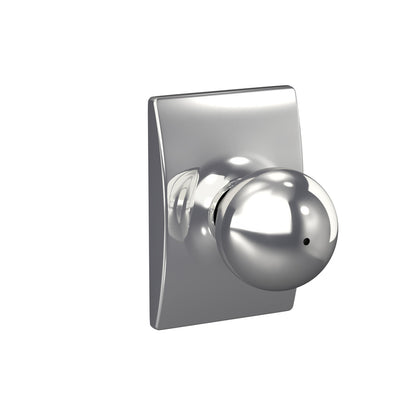 Schlage Orbit Knob with Century Rosette
