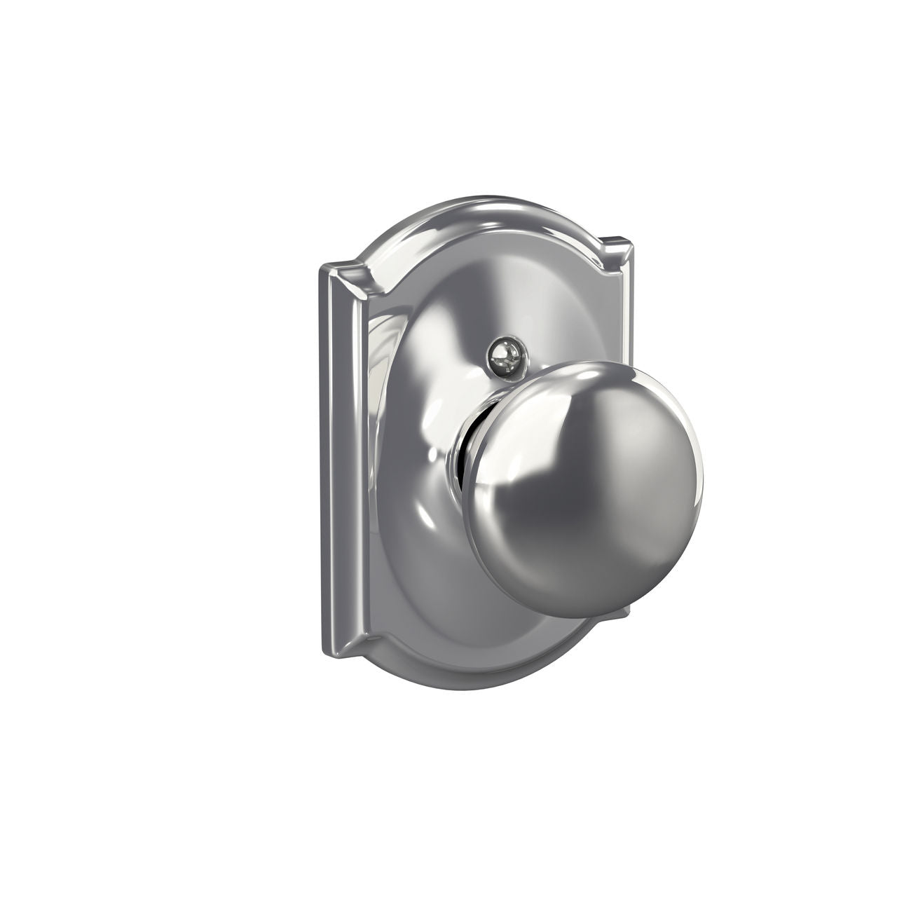 Schlage Plymouth Knob with Camelot Rosette