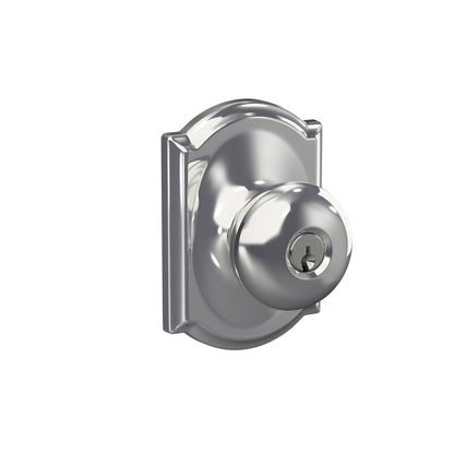 Schlage Plymouth Knob with Camelot Rosette