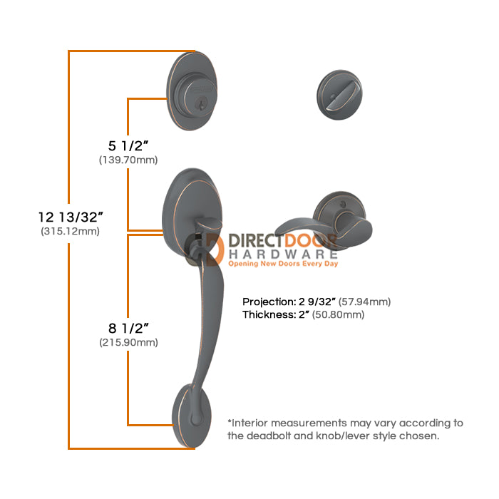 Schlage Plymouth Handleset