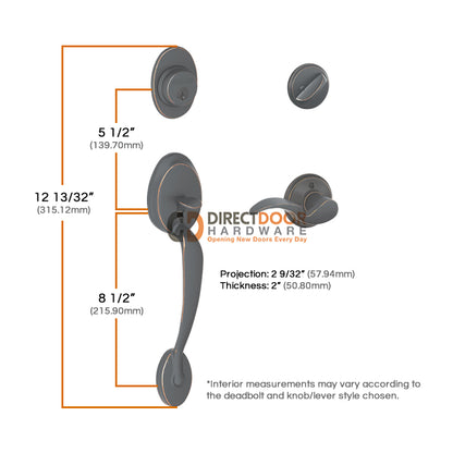 Schlage Plymouth Handleset