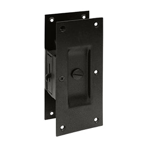 Deltana Decorative Pocket Door Lock - Oil Rubbed Bronze