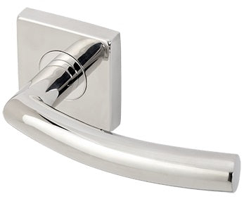 Inox Oslo Lever with SE Rosette