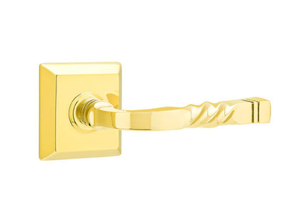 Emtek Santa Fe Lever With Quincy Rosette