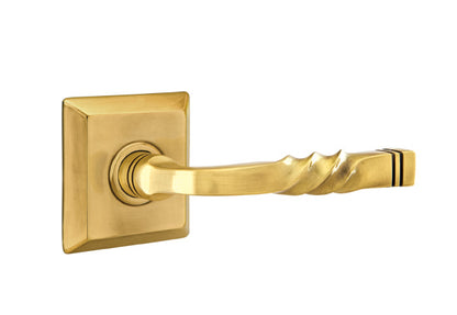 Emtek Santa Fe Lever With Quincy Rosette