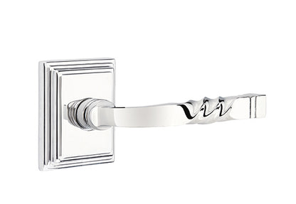 Emtek Santa Fe Lever With Wilshire Rosette