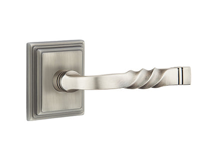 Emtek Santa Fe Lever with Wilshire Rosette