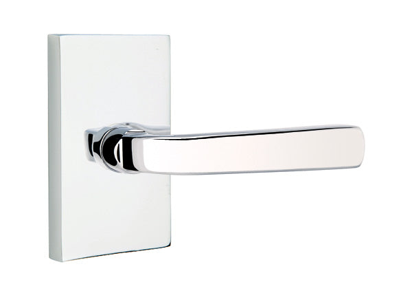 Emtek Sion Lever Polished Chrome-Neos Rosette
