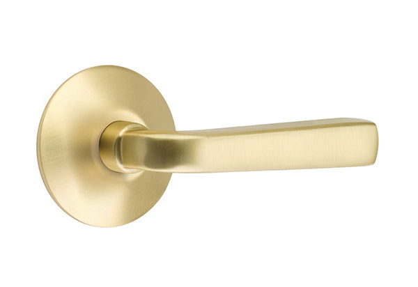 Emtek Sion Lever - Disk Rosette - Polished Chrome