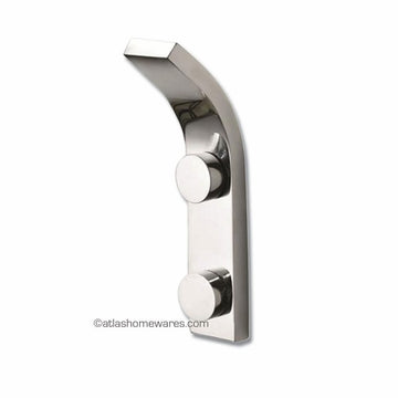 Atlas Homewares Solange Bath Collection Bath Hook in Polished Chrome