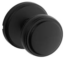 Kwikset Sora Door Knob with Traditional Round Rosette