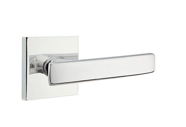 Emtek Geneva Lever Polished chrome-Square Rosette
