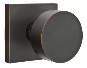 Emtek Round Knob - Square Rosette