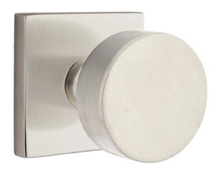 Emtek Round Knob - Square Rosette