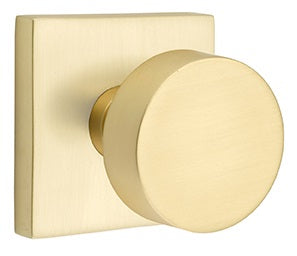 Emtek Round Knob - Square Rosette