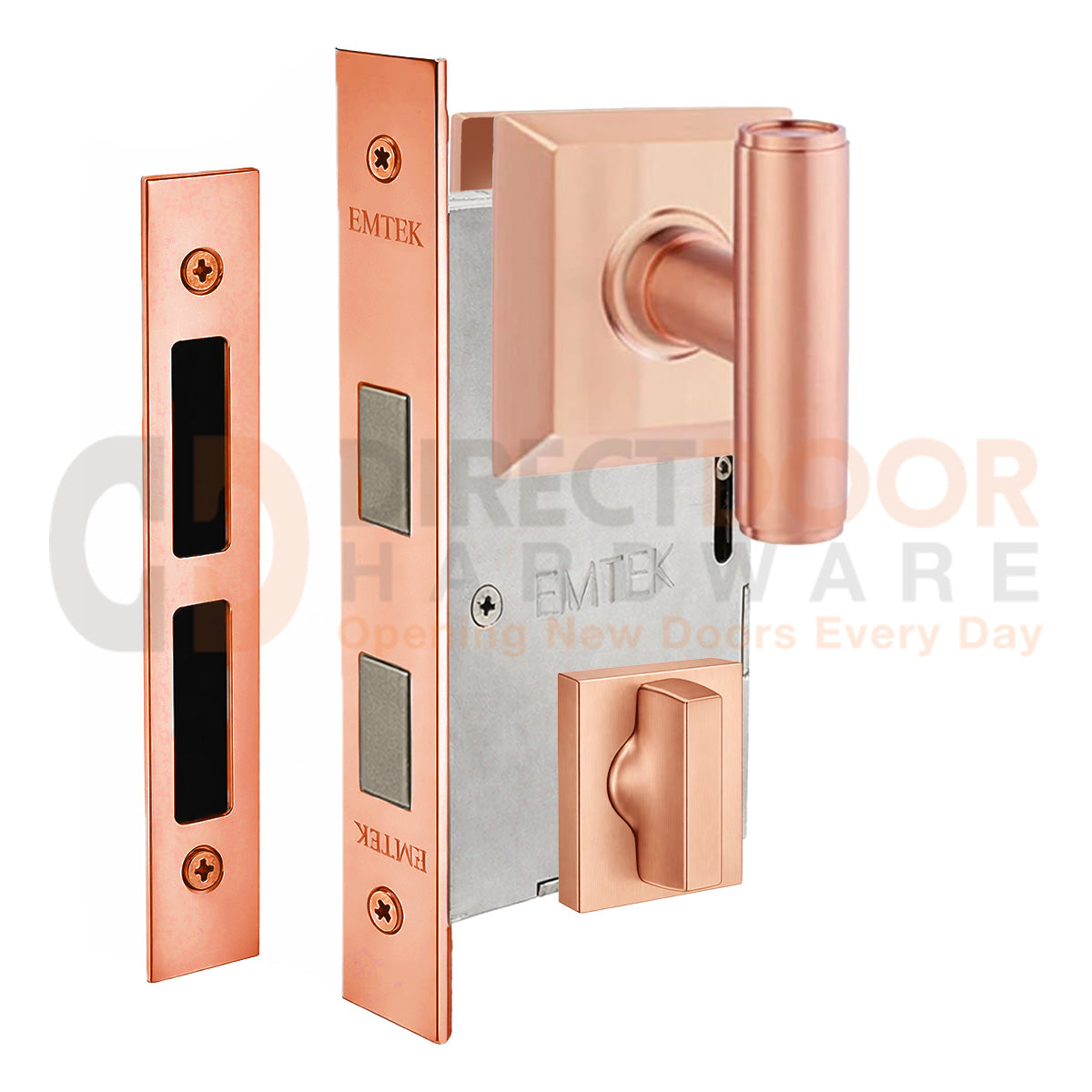 Emtek Ace Interior Mortise Knob with Quincy Rosette