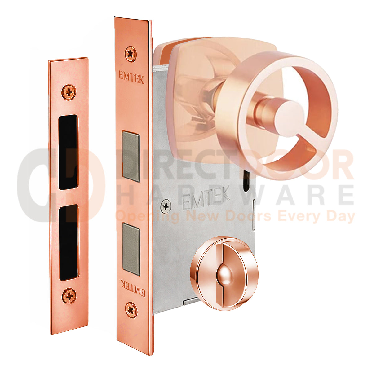 Emtek Spoke Interior Mortise Knob with Urban Rosette