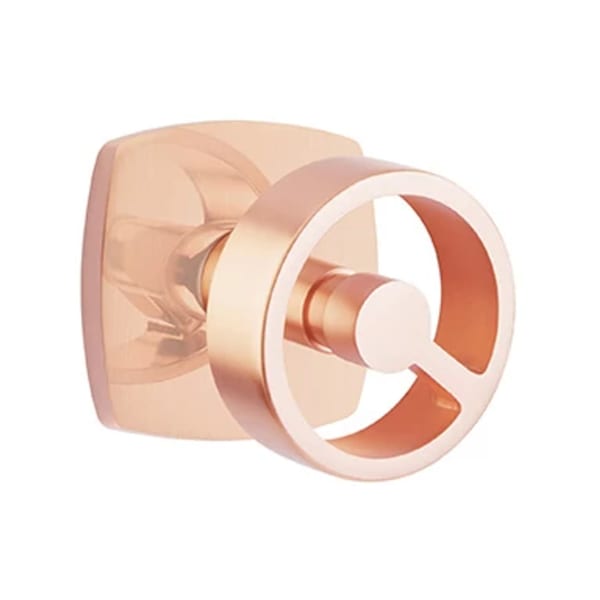 Emtek Spoke Interior Mortise Knob with Urban Rosette