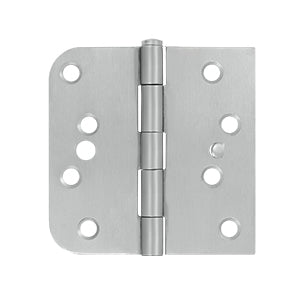 Deltana 4 x 4 Inch  Door Hinge - Stainless Steel - Left Hand