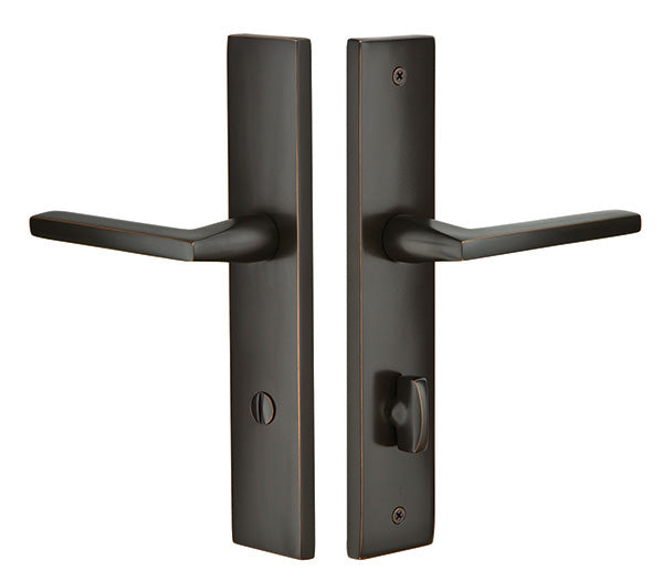Emtek Stretto Privacy Sideplate Lock-Oil Rubbed Bronze
