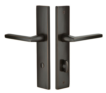 Emtek Stretto Privacy Sideplate Lock-Oil Rubbed Bronze