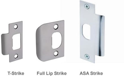 Baldwin Estate Passage Knob Latch with Full Lip Strike