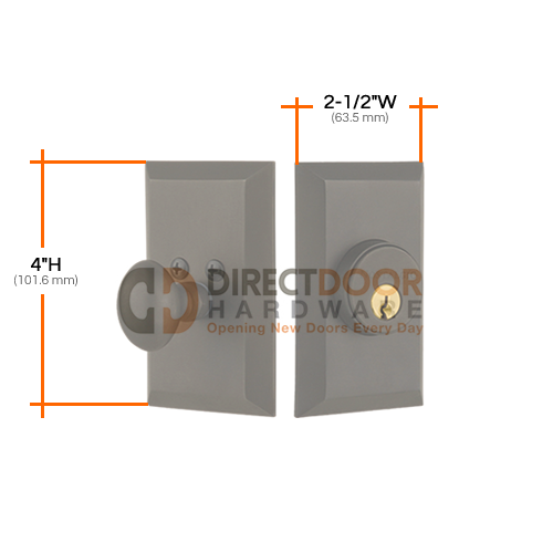 Nostalgic Warehouse Studio Single Cylinder Deadbolt