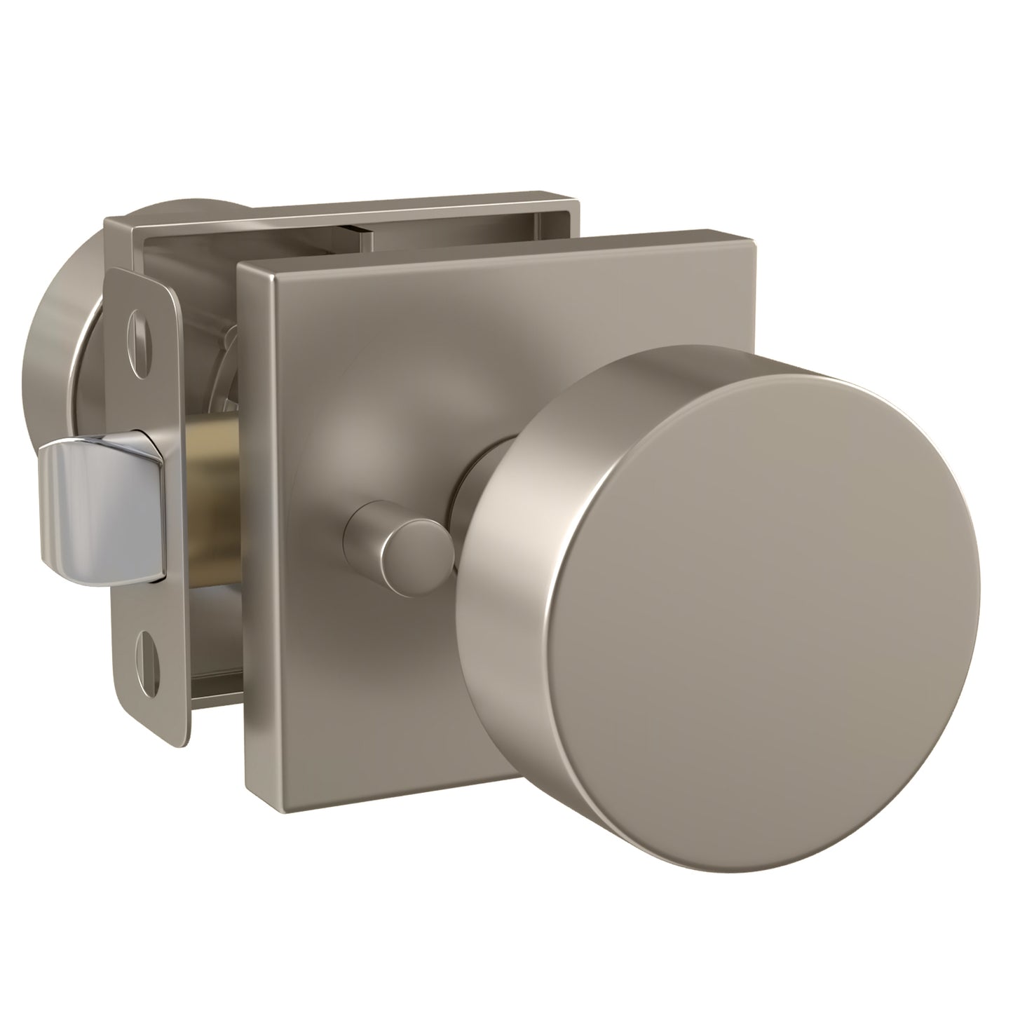 Mega Handles Suana Privacy Satin Nickel