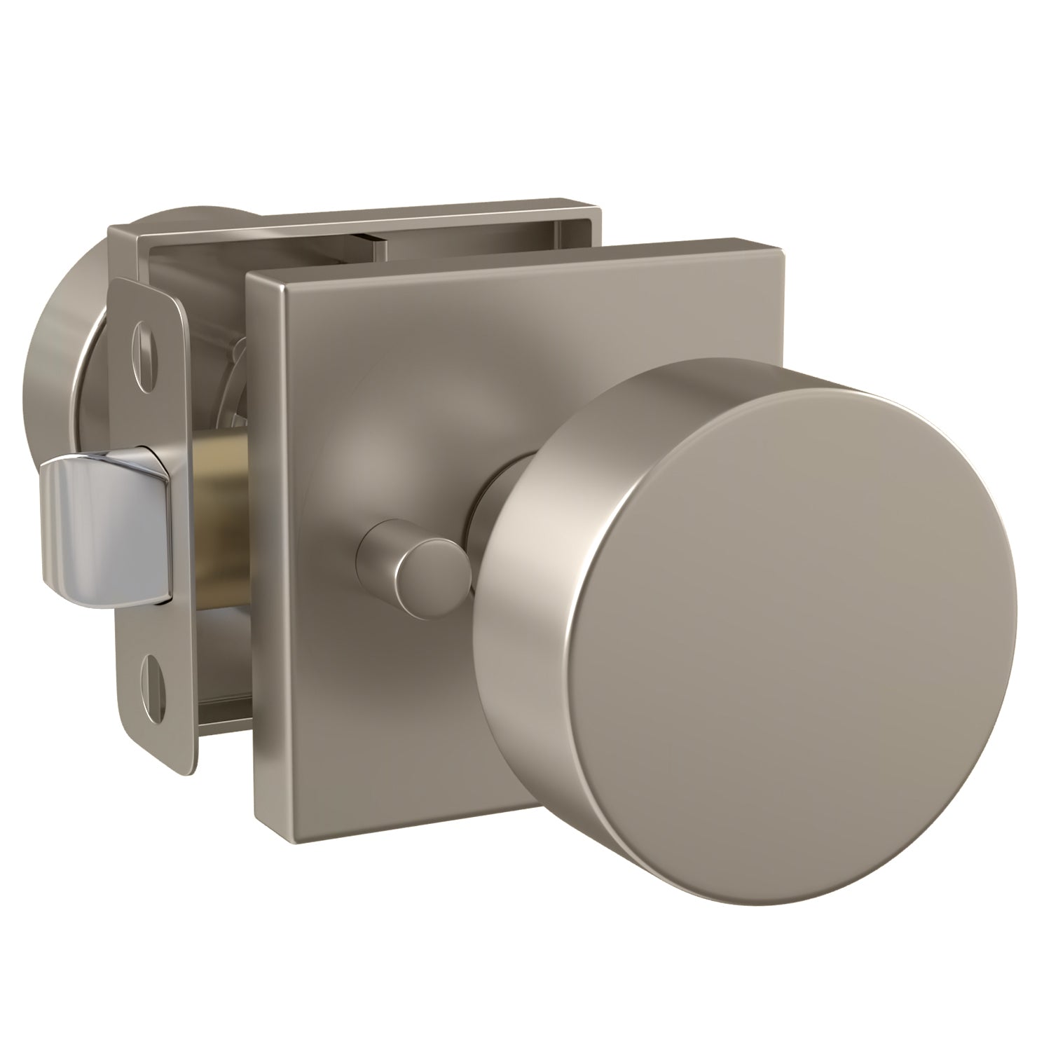 Mega Handles Suana Privacy Satin Nickel