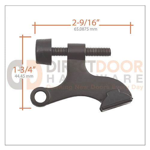 Sure-Loc Heavy Duty Hinge Pin Door Stop Measurements