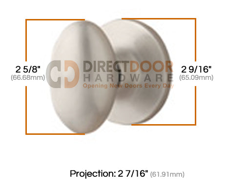 Sure-Loc Arapaho Egg Shaped Knob
