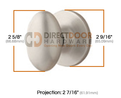 Sure-Loc Arapaho Egg Shaped Knob
