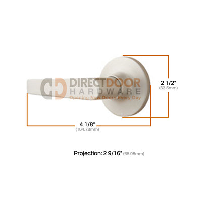 Sure-Loc Cedar Door Lever